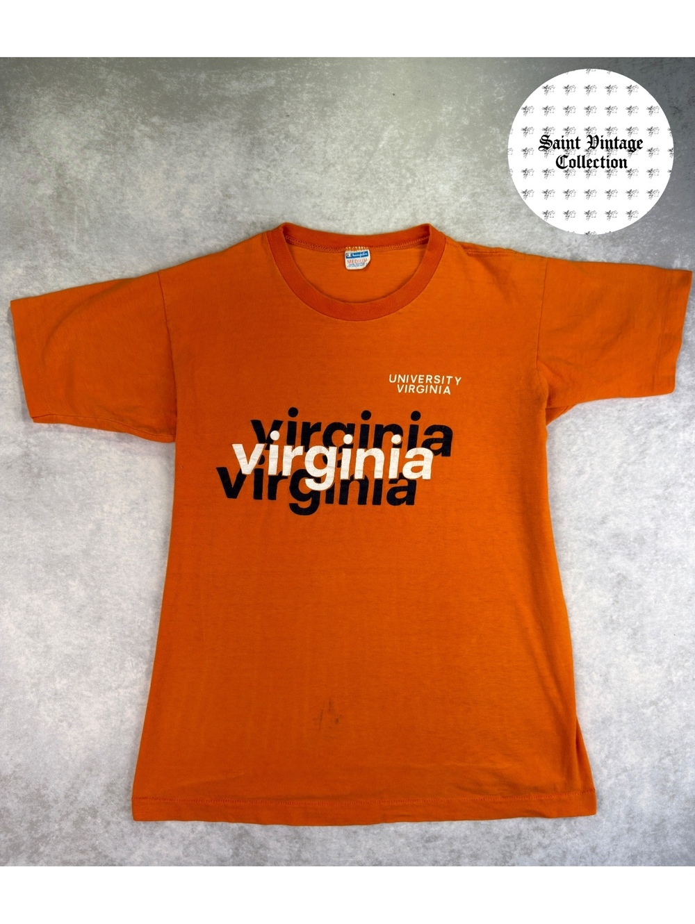 Champion 1970s University of Virginia Vintage T-Shirt